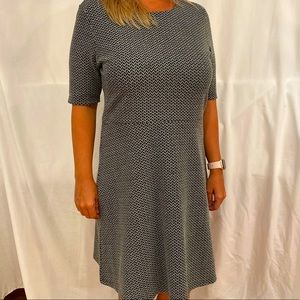 New Years SALE!! New Black and Grey Chevron pattern dress